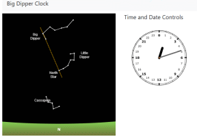Telling Time with the Big Dipper