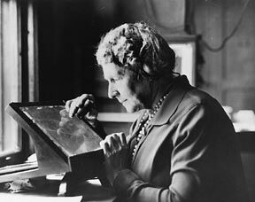 Annie Jump Cannon at work