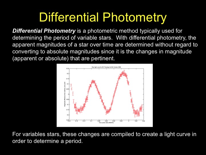 Differential Photometry